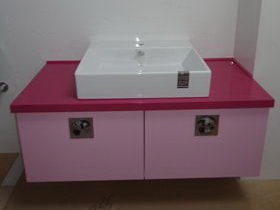 мебель для ванной на заказ 255д