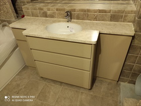 мебель для ванной комнаты на заказ по индивидуальному проекту 965